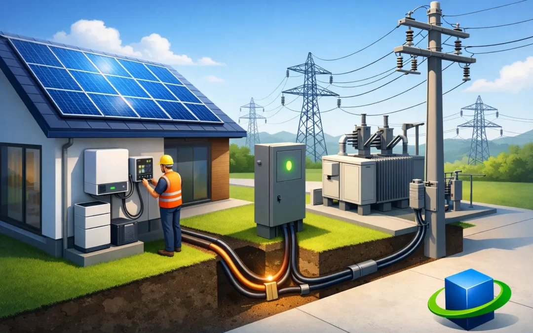 Priključak solarne elektrane na mrežu u praksi