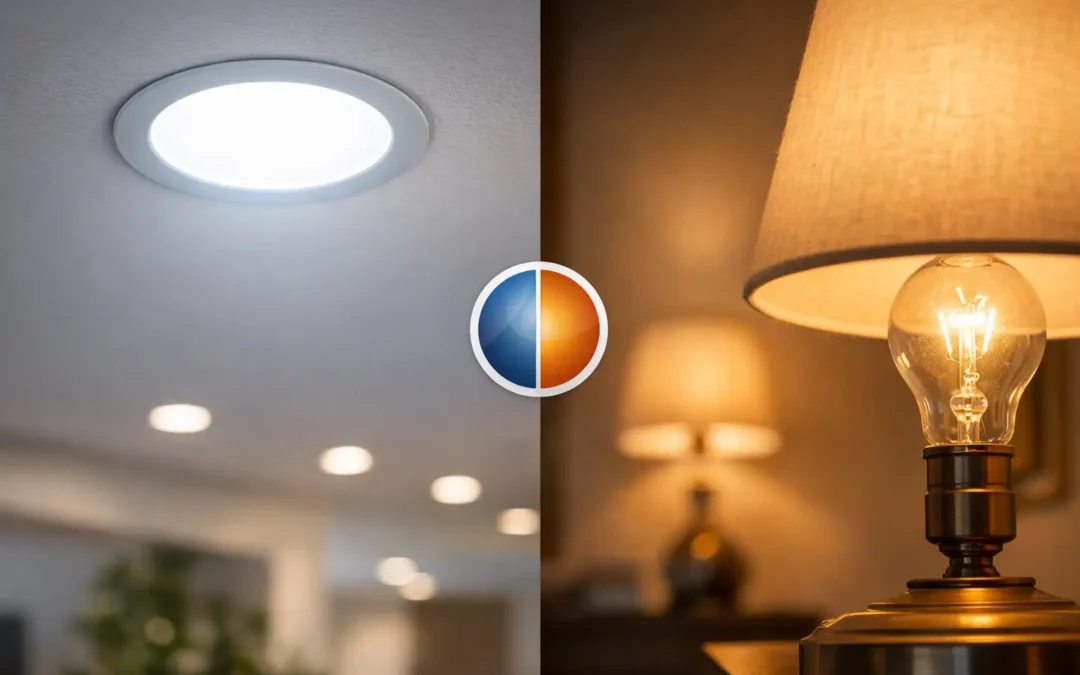 Usporedba LED i klasične rasvjete za vaš prostor